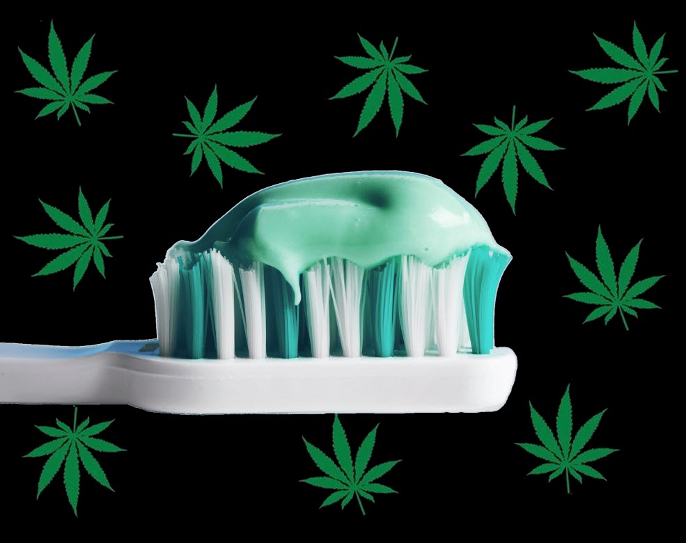 CANNABIS-INFUSED TOOTH PASTE